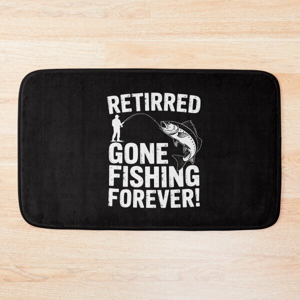 Item preview, Retired Gone Fishing Forever Retirement designed and sold by CareTopping.
