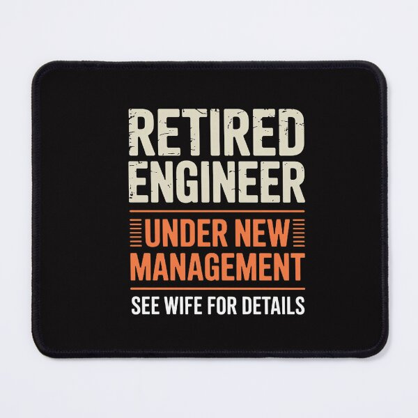 Item preview, Retired Engineer designed and sold by CareTopping.