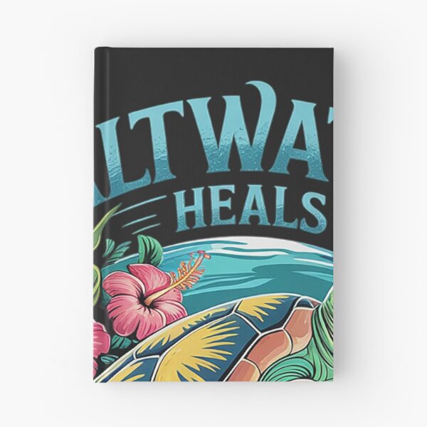 Item preview, Saltwater Heals Everything Beach Sea Turtle Beach Lover designed and sold by Bstilablhot.