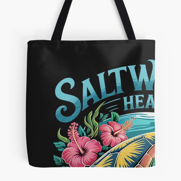 Item preview, Saltwater Heals Everything Beach Sea Turtle Beach Lover designed and sold by Bstilablhot.