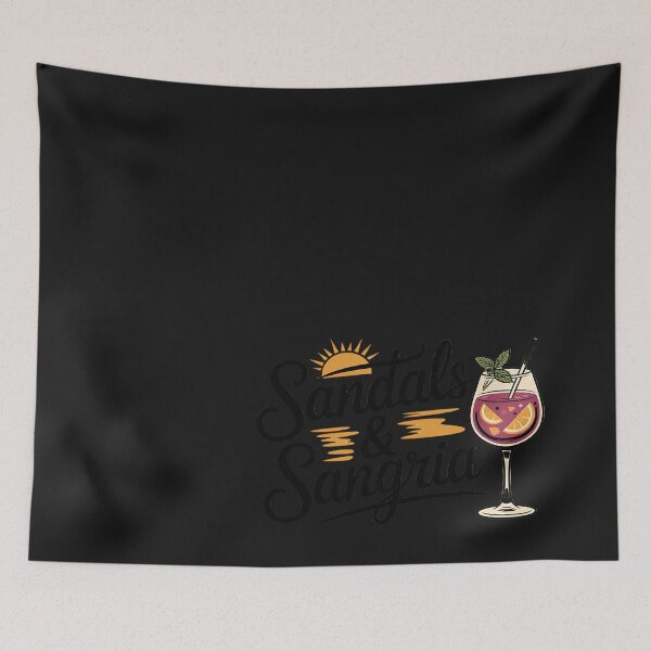 Item preview, Sandals and Sangria Beach Lovers designed and sold by Bstilablhot.