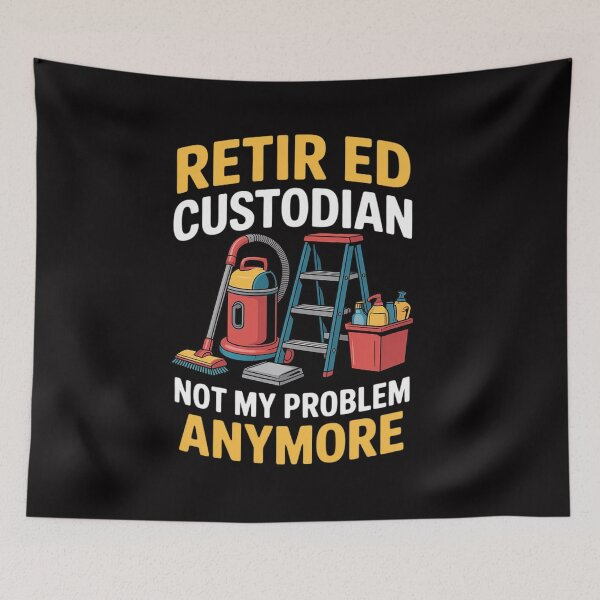 Item preview, Retired Custodian  Custodian Retirement Gift designed and sold by CareTopping.