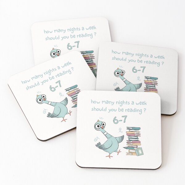 Item preview, How Many Nights A Week Should You Be Reading 6-7 Pigeon Elephant Piggie Children's Books Teacher Six  designed and sold by bethanyrodgers6.