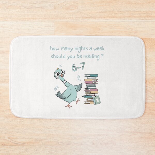 Item preview, How Many Nights A Week Should You Be Reading 6-7 Pigeon Elephant Piggie Children's Books Teacher Six  designed and sold by bethanyrodgers6.