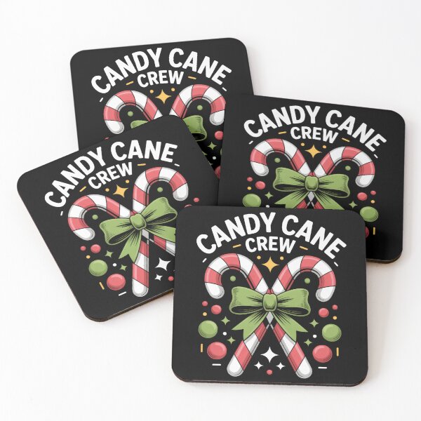 Item preview, Cute Candy Cane Crew Christmas Shirt designed and sold by ThreadAlchemys.