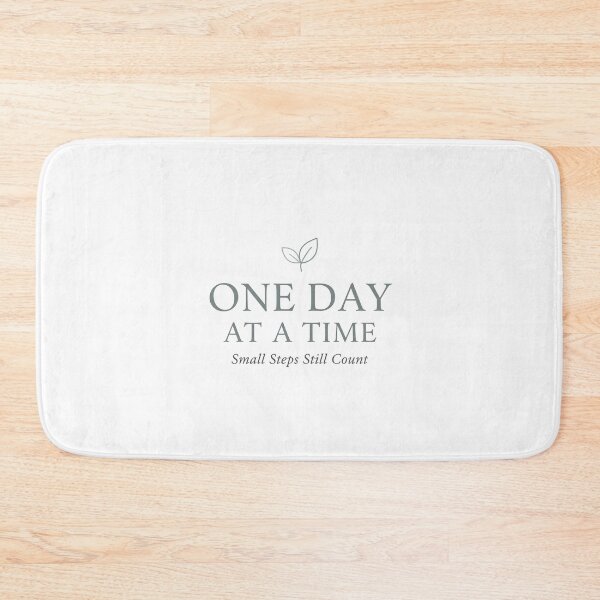 Item preview, One Day At A Time T-Shirt | Mental Health Awareness & Self-Care Gift designed and sold by Egyptian king ⭐⭐⭐⭐⭐.