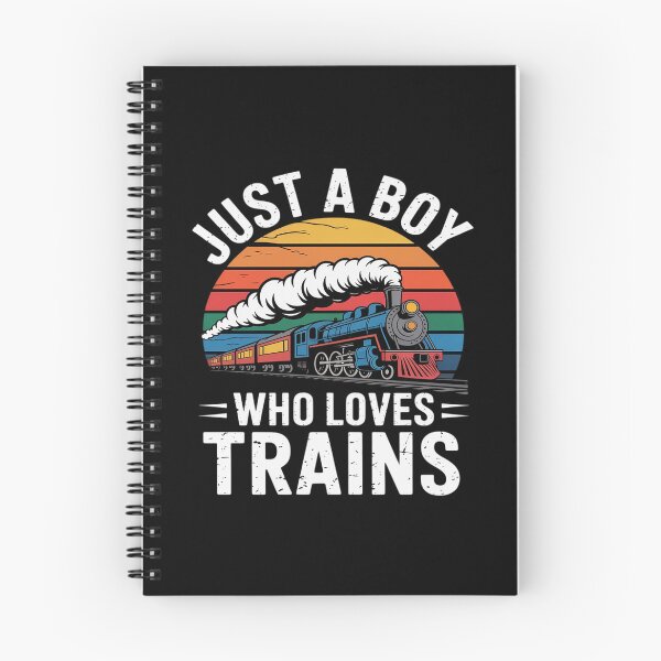 Item preview, Just A Boy Who Loves Trains Train Driver Railway designed and sold by ToggleBet.