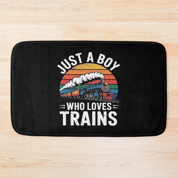 Item preview, Just A Boy Who Loves Trains Train Driver Railway designed and sold by ToggleBet.