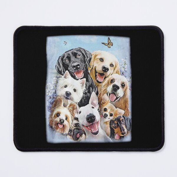 Item preview, The Mountain Men_s Dog Selfie T-Shirt designed and sold by MikeJone.
