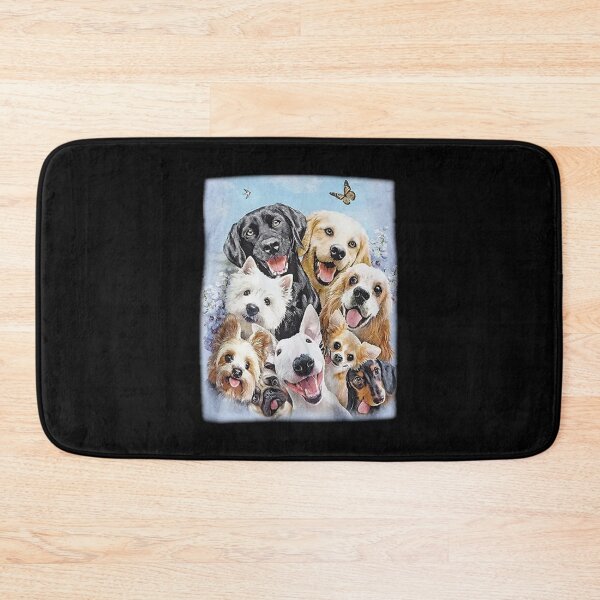 Item preview, The Mountain Men_s Dog Selfie T-Shirt designed and sold by MikeJone.