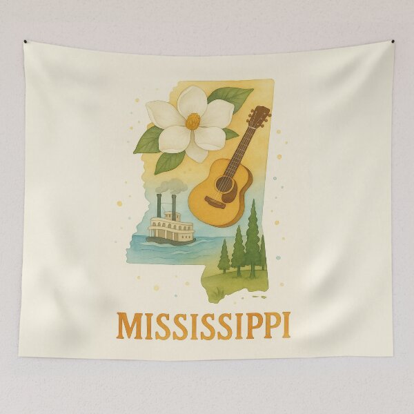 Item preview, Mississippi  II designed and sold by Dream Whimspirations.