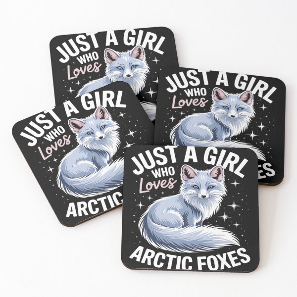 Item preview, Just A Girl Who Loves Arctic Foxes Ice Fox Northern Polar designed and sold by ToggleBet.