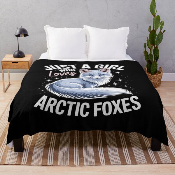 Item preview, Just A Girl Who Loves Arctic Foxes Ice Fox Northern Polar designed and sold by ToggleBet.