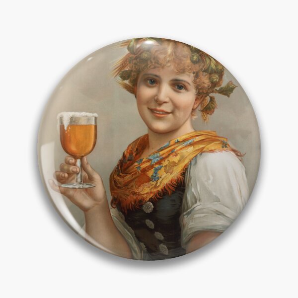 Item preview, The Queen of Hops and Barley! designed and sold by knappidesign.