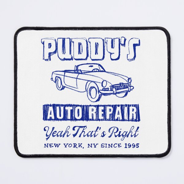 Item preview, Puddy's auto repair Seinfeld TV Show Comedy Sitcom Relatable Daily Humor designed and sold by HumansStuck12.