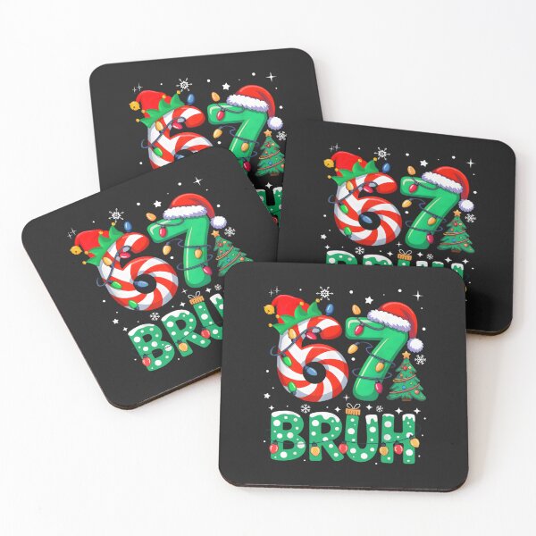 Item preview, Bruh 67 Six Seven 6 7 Meme Christmas Funny Slang Gift designed and sold by SauerRoyce.