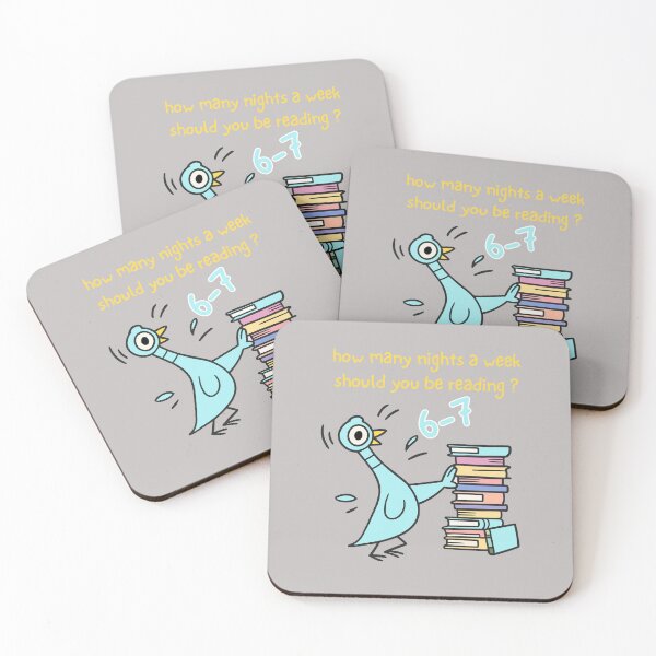 Item preview, Pigeon 6-7 Reading How Many Nights A Week Should You Be Reading 6-7 Pigeon Elephant Piggie Children's Books Teacher Six Seven 67  designed and sold by bethanyrodgers6.