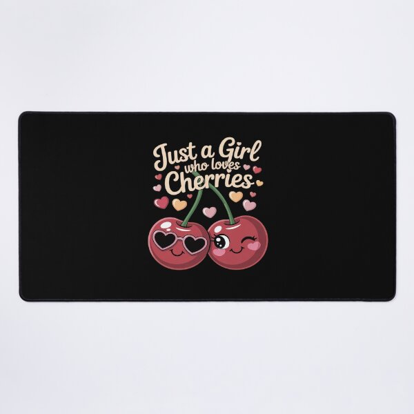 Item preview, Just A Girl Who Loves Cherries - Cherry Fruit Lovers designed and sold by ToggleBet.