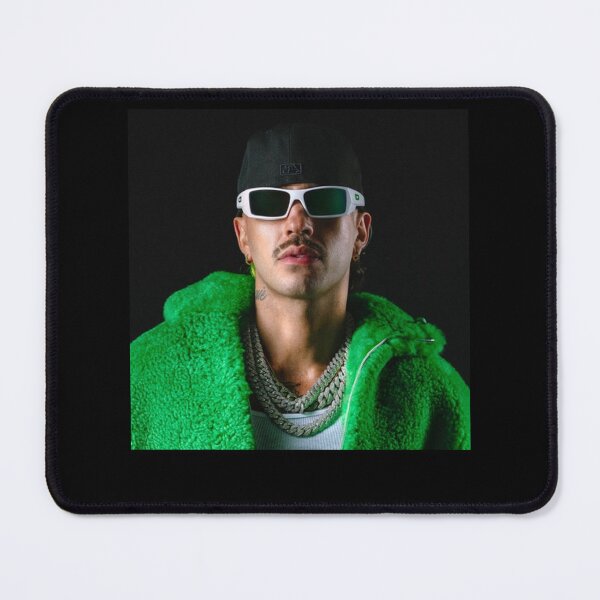 Item preview, Feid Urban Style Portrait – Green Aesthetic Latin Street Art designed and sold by Lexie Reed.