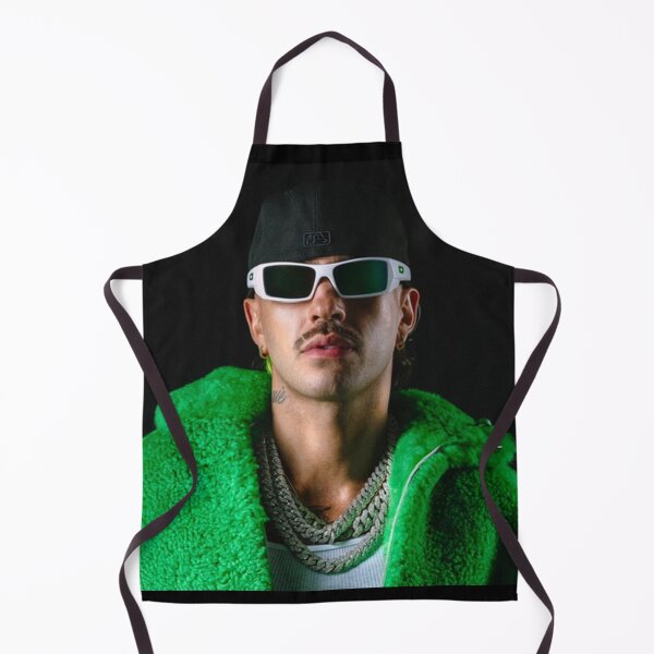 Item preview, Feid Urban Style Portrait – Green Aesthetic Latin Street Art designed and sold by Lexie Reed.