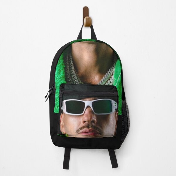Item preview, Feid Urban Style Portrait – Green Aesthetic Latin Street Art designed and sold by Lexie Reed.