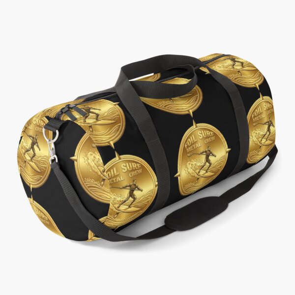 Item preview, Foil Surf Metal Crew – Golden Foil Surfing Design designed and sold by SeaPolar.