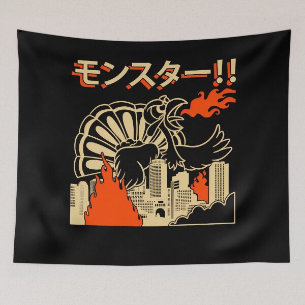 Item preview, Retro Happy Funny Gobblezilla Thanksgiving Style Humor Quote designed and sold by nguyenconguan80.