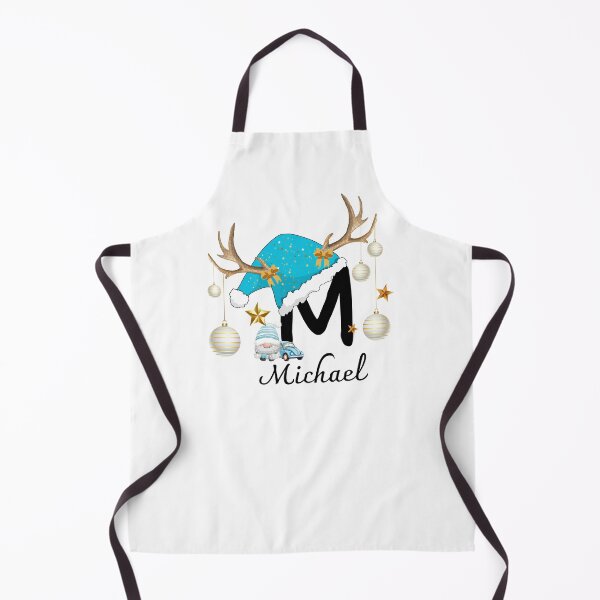 Item preview, Christmas Letter M with Name MICHAEL – Kids And Family Personalized Gift designed and sold by NaroniDesign.