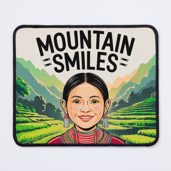 Item preview, Smiles of the Mountain Tribe designed and sold by JAMESAMORN.