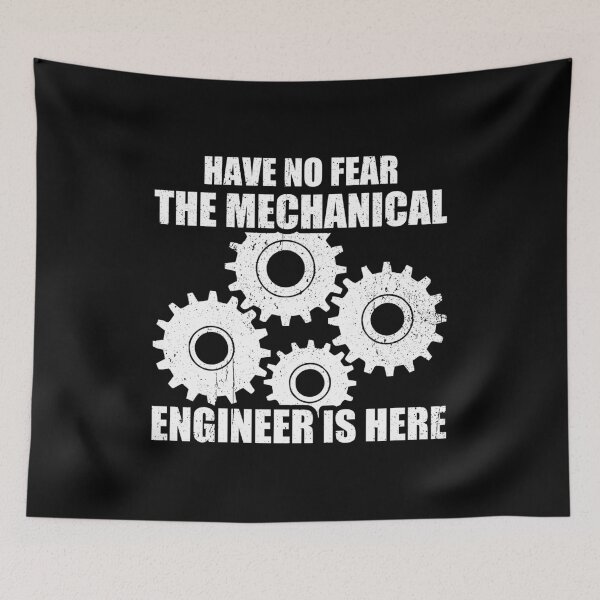 Item preview, Have No Fear, Mechanical Engineer Is Here - Funny Engineer designed and sold by kaneishiayuvi.