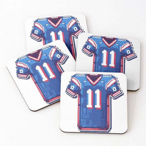 Item preview, Cute Pixel Football Jersey Icon with Number 11 designed and sold by BankMano.