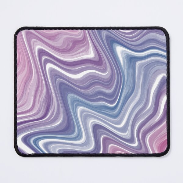 Item preview, Smooth Pink and Blue Abstract Waves designed and sold by CraftyAyah.