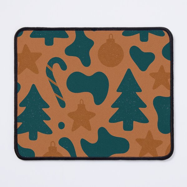 Item preview, Christmas Abstract Retro Orange Blue designed and sold by Lyvion design.
