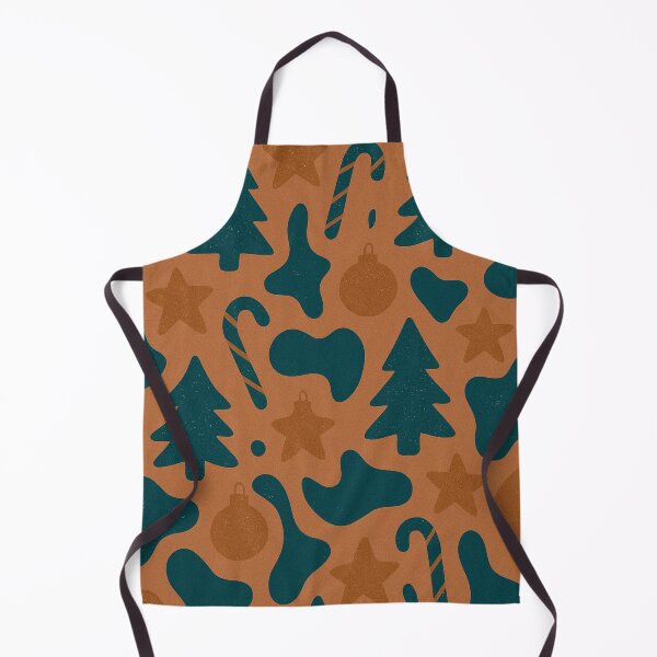 Item preview, Christmas Abstract Retro Orange Blue designed and sold by Lyvion design.