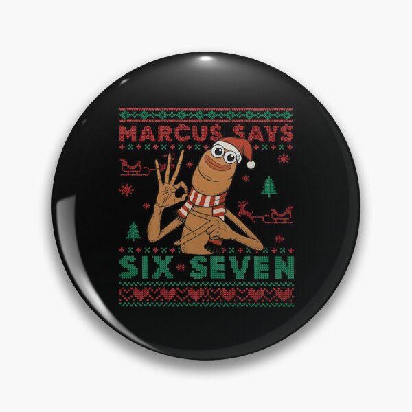 Item preview, Marcus The Worm Christmas Marcus Says 67 Meme Viral Six Seven 6 7 Christmas designed and sold by jimfarrepo.