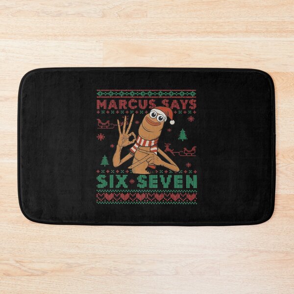 Item preview, Marcus The Worm Christmas Marcus Says 67 Meme Viral Six Seven 6 7 Christmas  designed and sold by jimfarrepo.
