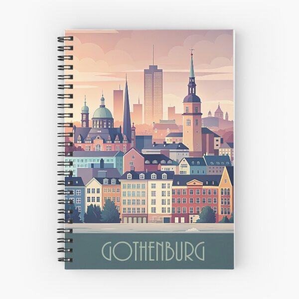 Item preview,  Minimalist skyline of Gothenburg designed and sold by paulrommer.