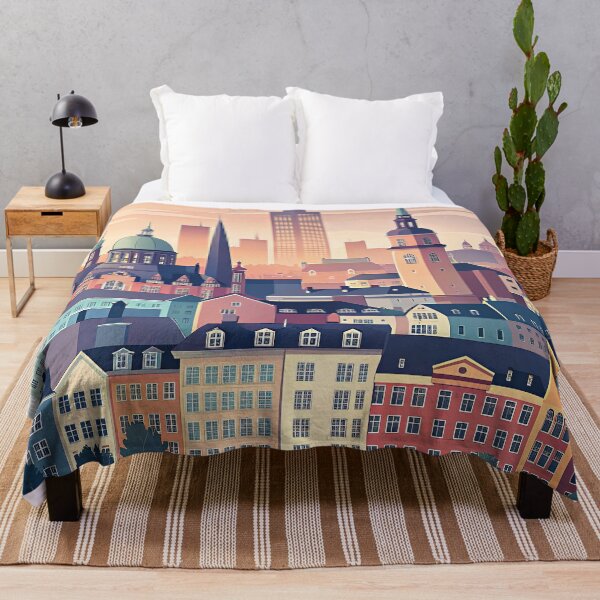 Item preview, Minimalist skyline of Gothenburg designed and sold by paulrommer.