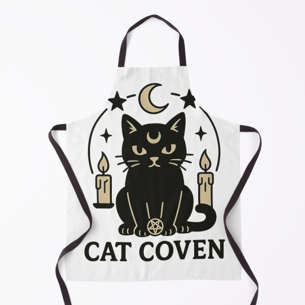 Item preview, Cat Coven – occult black cat witchcraft t-shirt designed and sold by PurfectAttitude.
