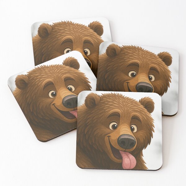 Item preview, Cartoonized Tongue Bear designed and sold by EaglemasterArts.