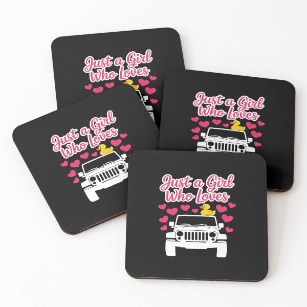 Item preview, Just A Girl Who Loves Off Road Driving SUV's Rubber Ducking designed and sold by BubblePancake.