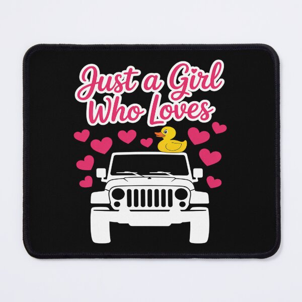 Item preview, Just A Girl Who Loves Off Road Driving SUV's Rubber Ducking designed and sold by BubblePancake.