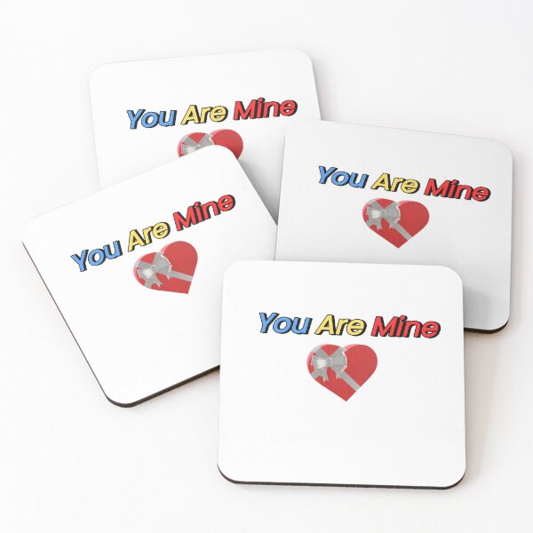 Item preview, You Are Mine – Bold Romantic Heart Design designed and sold by Sunthatshines.