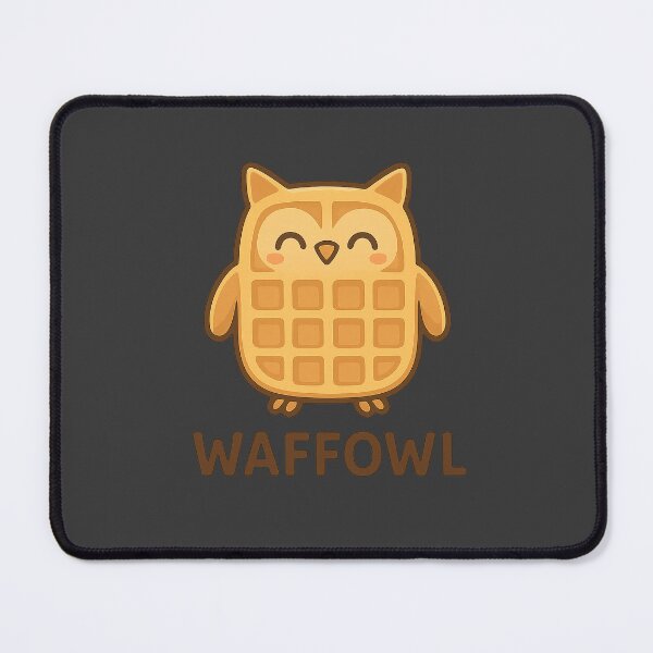 Item preview, Waffowl — Sweet Owl of Morning Wisdom designed and sold by DreamMachine69.