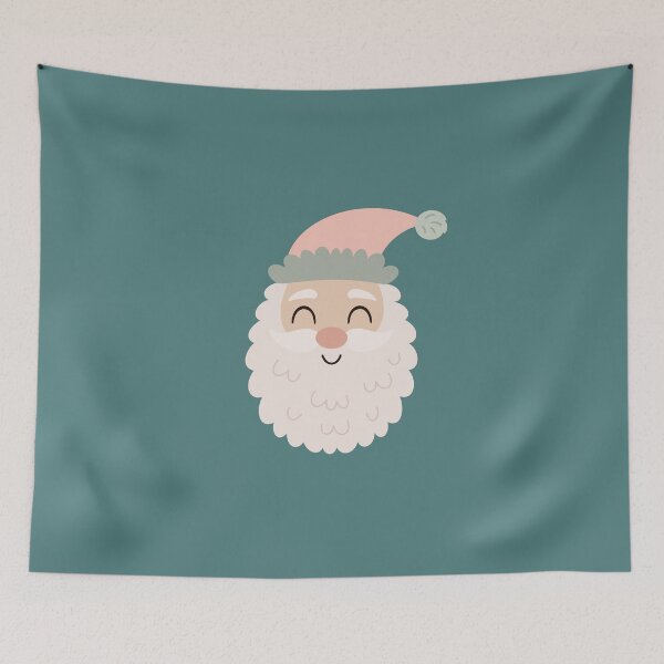 Item preview, Cartoon Pink Xmas Santa Claus  designed and sold by Julza Art.