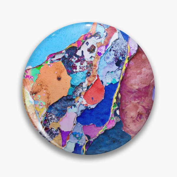 Item preview, Multi-layered street art wall – urban color mosaic / Swiss Artwork Photography designed and sold by Raphael Wolf.