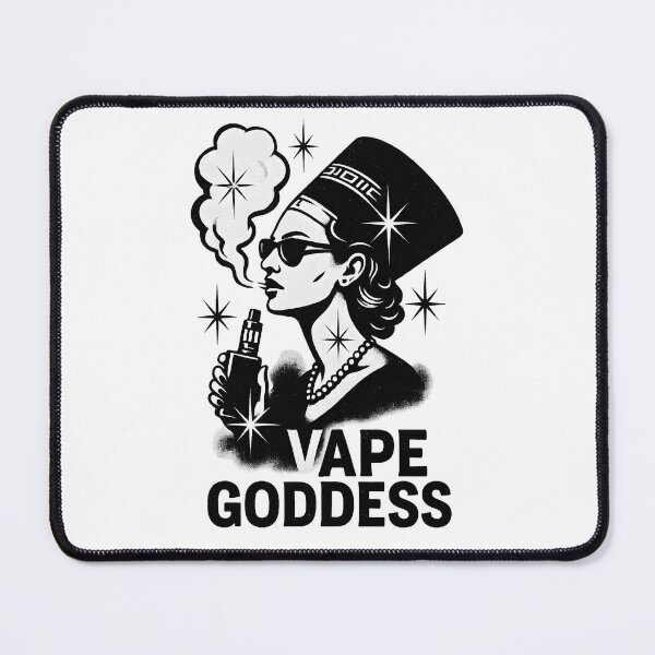 Item preview, Vape Goddess – Sparkle Stencil Vapor Art designed and sold by House of Taste Vape Designs.