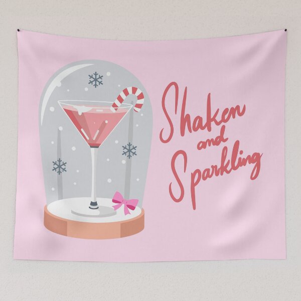 Item preview, Coquette Martini Snow Globe – Sweet Holiday Aesthetic designed and sold by LitaBarc.