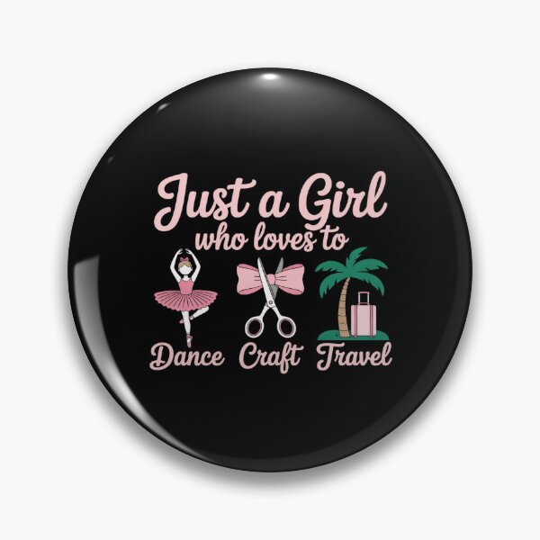 Item preview, Just a Girl Who Loves to Dance designed and sold by BubblePancake.