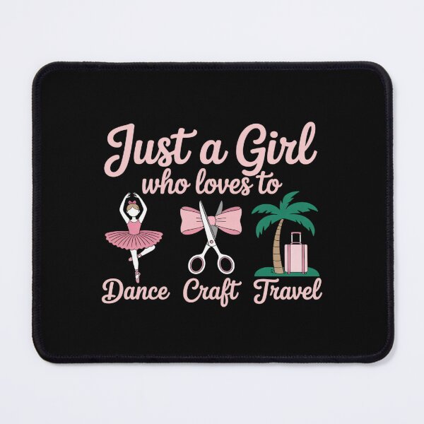 Item preview, Just a Girl Who Loves to Dance designed and sold by BubblePancake.
